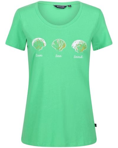 Regatta Filandra Vi T-shirt - Groen