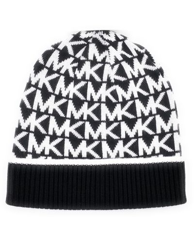 Michael Kors Berretto da donna I Beanie I Cappello Invernale I Beanie I Berretto Beanie I Berretto I Taglia unica I Morbida Lana Acrilica I - Nero