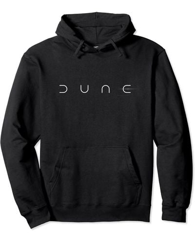 Dune Logo White Pullover - Black