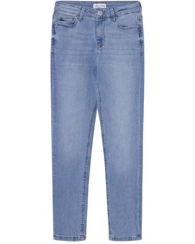 Springfield Jeans Slim Cropped - Azul