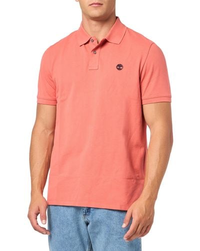 Timberland Millers River Pique Polo Shirt - Orange