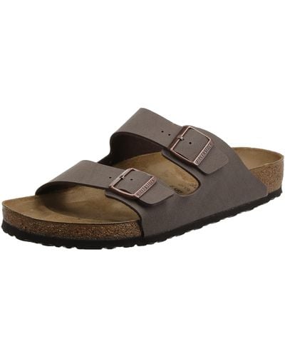 Birkenstock Original Arizona Birkibuc Narrow Width 151183 - Black