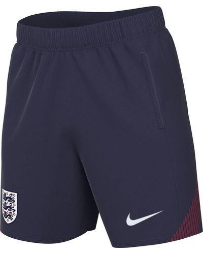 Nike England Herren Dri-fit Strike Short Kz - Blue