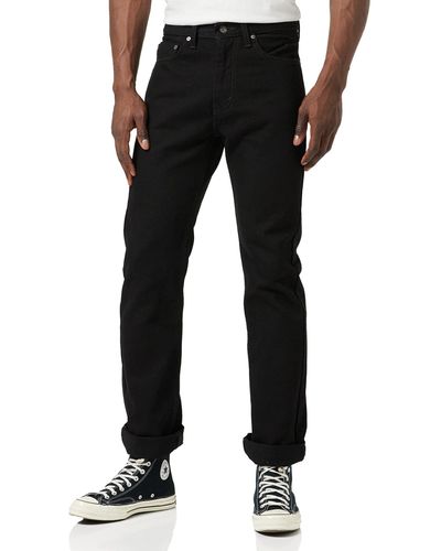Levi's 505 Regular Fit Jeans - Black