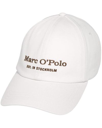 Marc O' Polo 322806801076 Cap - Weiß