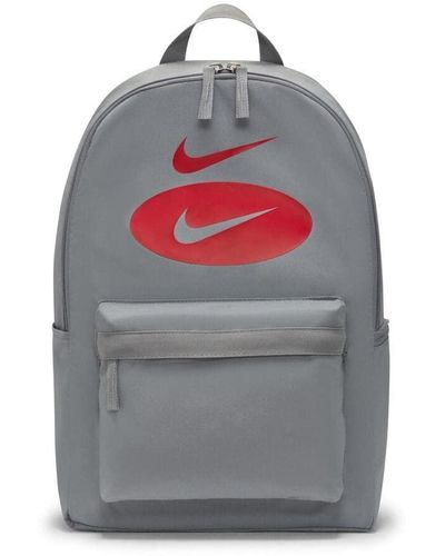 Nike Heritage Hbr Grx Bag Deeltje Grijs/universiteit Rood One Size - Zwart