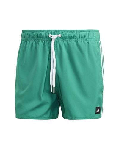 adidas 3s Clx Sh Vsl Pantaloncini da Nuoto - Verde