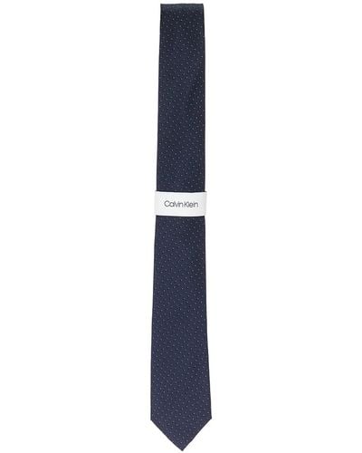 Calvin Klein K10K105366 Cravatte Uomo Blu TU