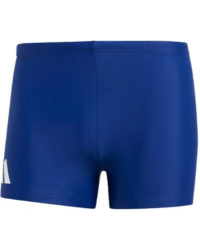 adidas Solid Swim Boxers Badehose - Blau