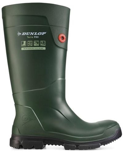 Dunlop TerraPRO Construction Boot - Grün