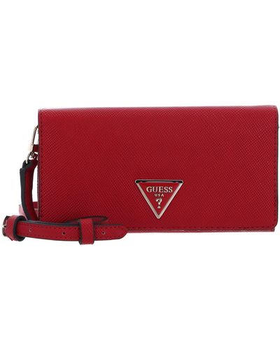 Guess Laurel SLG Crossbody Flap Wrist Red - Rosso
