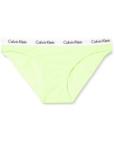 Calvin Klein Slip Bikini Form mit Stretch - Gelb