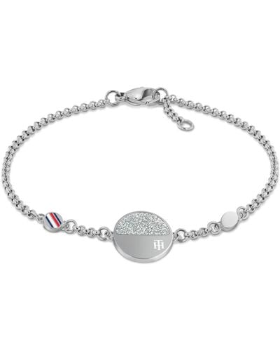 Tommy Hilfiger Jewelry Bracelet pour en Acier inoxidable - 2780460 - Blanc