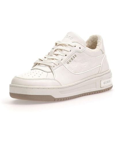 Guess Tokyo S Trainers White 4