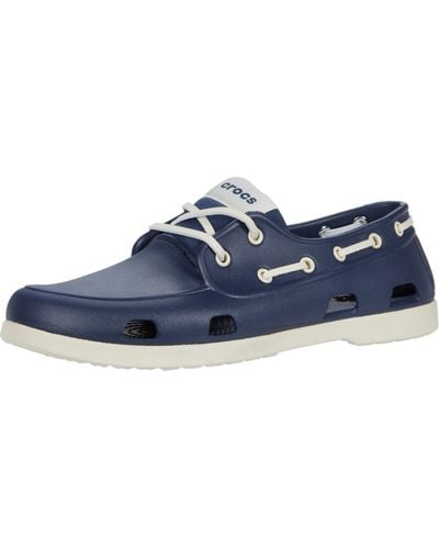 Crocs™ Mens Classic | Casual Slip On Boat Shoe - Blue