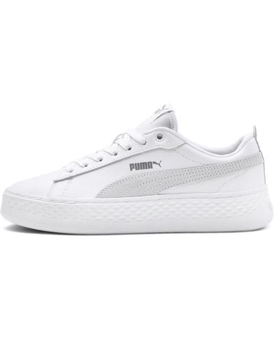 PUMA Smash Platform L Sneaker - Weiß