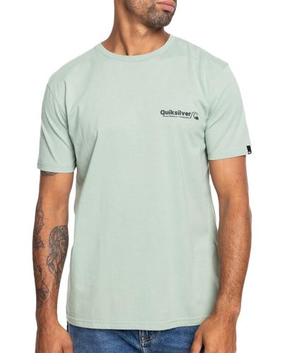 Quiksilver Almond Green T-shirt Eqyzt07648