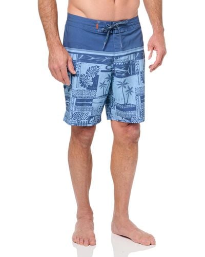 Quiksilver Boardshort Swim Trunk Board Shorts - Blue