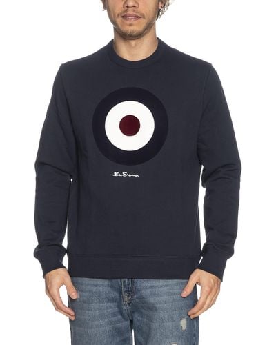 Ben Sherman Sweatshirt Flock Target - Blau