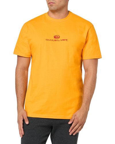 Quiksilver Dragon Fist Tee Shirt T - Orange