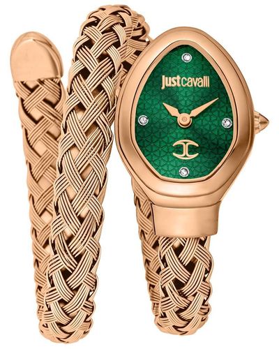 Just Cavalli Dress Watch Jc1l264m0045 - Green