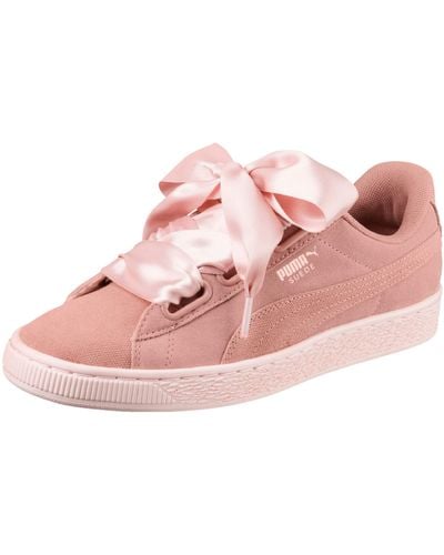 PUMA Suede Heart Pebble WN's Sneaker - Pink