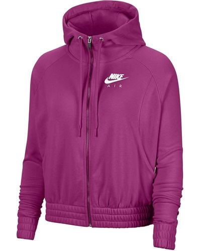 Nike Sportswear Air Veste de survêtement pour femme - Violet