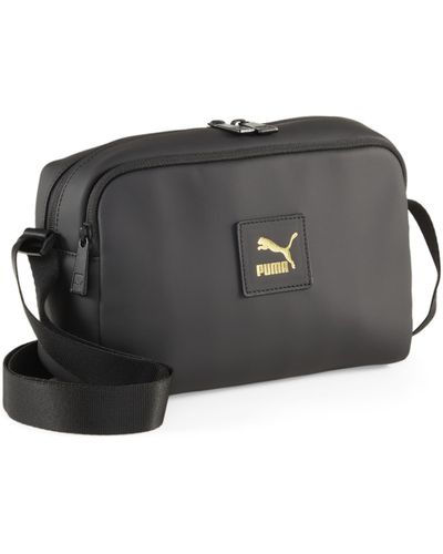 PUMA Classics LV8 PU Xbody Bag Black - Schwarz