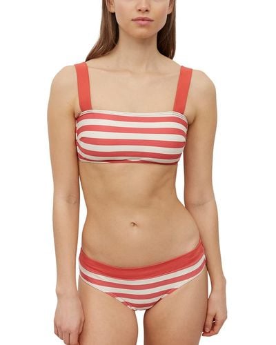 Marc O' Polo Body & Beach W-Bandeau Bikini-Set - Rot