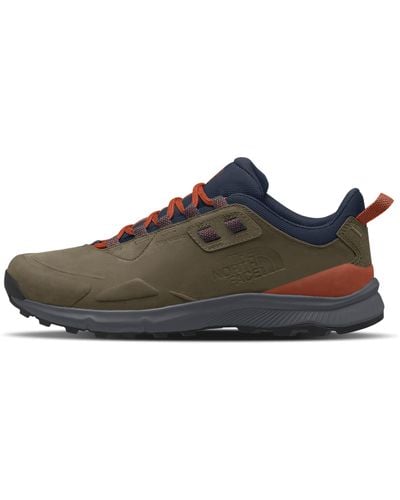 The North Face Cragstone Leather WP New Taupe Green/Summit Navy 39 - Marron