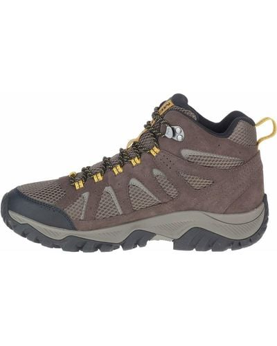 Merrell Oakcreek Mid Waterproof Hiking Boot - Black