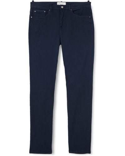 Springfield Slim 5 Bolsillos Color Pantalones - Azul