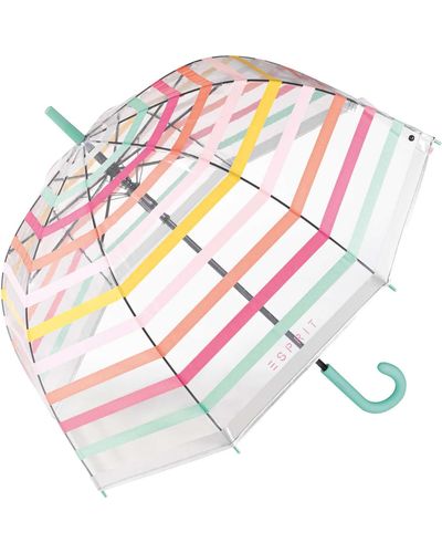 Parapluie long AC Domeshape Copper Stripes Esprit en coloris Bleu | Lyst