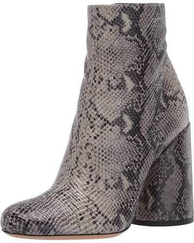 Emporio Armani Snake Printed Ankle Boot Stiefelette - Mehrfarbig