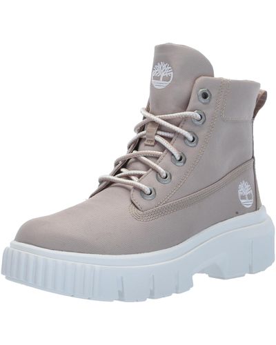 Timberland Greyfield Fabric Boot Chaussure Bateau - Gris