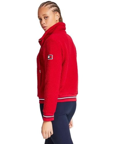 Tommy Hilfiger Casual Sportswear Jacket - Red