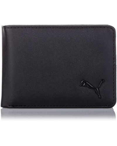 PUMA Athletic Wallet dreiteilige Geldbörse - Schwarz