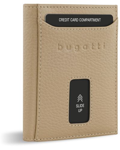 Bugatti Secure Slim Mini Portafoglio Special - Neutro