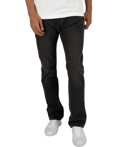 Levi's 501 Original Fit Jeans Pantalón vaquero con diseño clásico y cómodos de usar - Negro