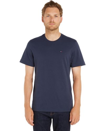 Tommy Hilfiger Tommy Jeans T-Shirt Kurzarm TJM Original Slim Fit - Blau