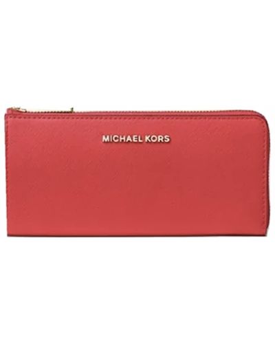 Michael Kors Jet Set Reisebrieftasche - Rot