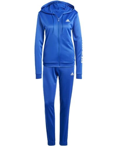 adidas Linear Track Suit Tuta - Blu
