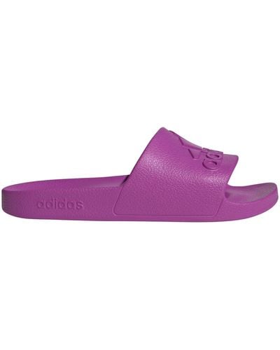 adidas Adilette Aqua Slides - Purple