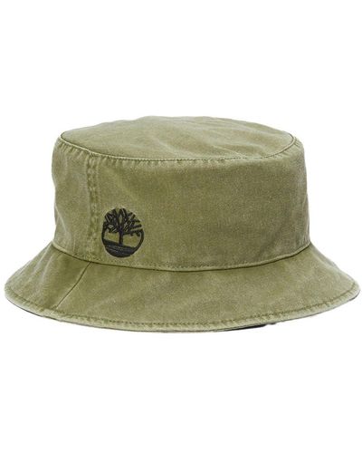 Timberland Pigment Dye Bucket Hat Beret - Green