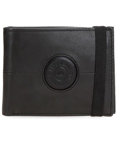 Pepe Jeans Cracker Wallet With Elastic Band - Black
