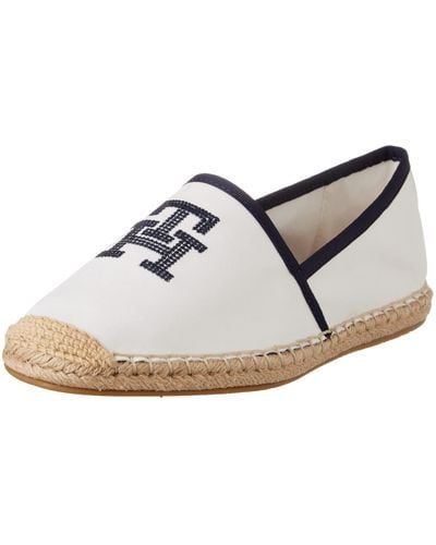 Tommy Hilfiger Espadrilles brodées - Noir