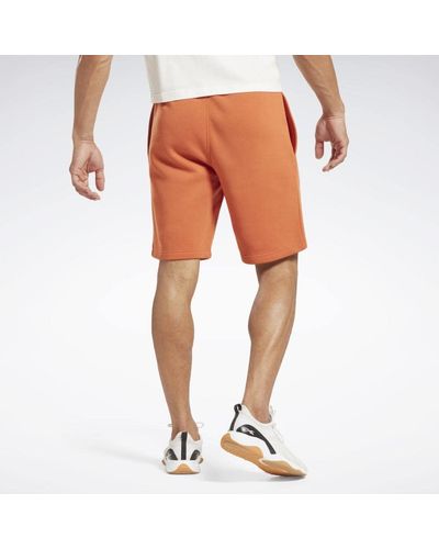 Reebok Identity Fleece Shorts - Orange