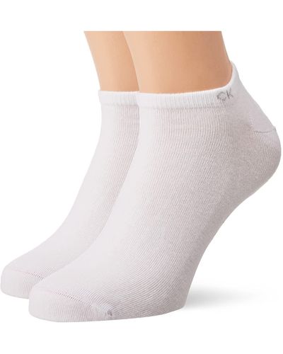 Calvin Klein Casual Liner Socks 2 Pack Zapatillas - Neutro