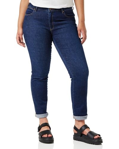 Wrangler Slim Jeans Slim Fit - Blau