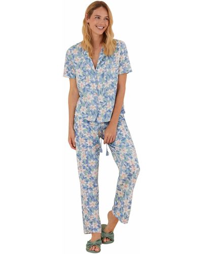 Women'secret Pyjama Van 100% Katoen - Zwart